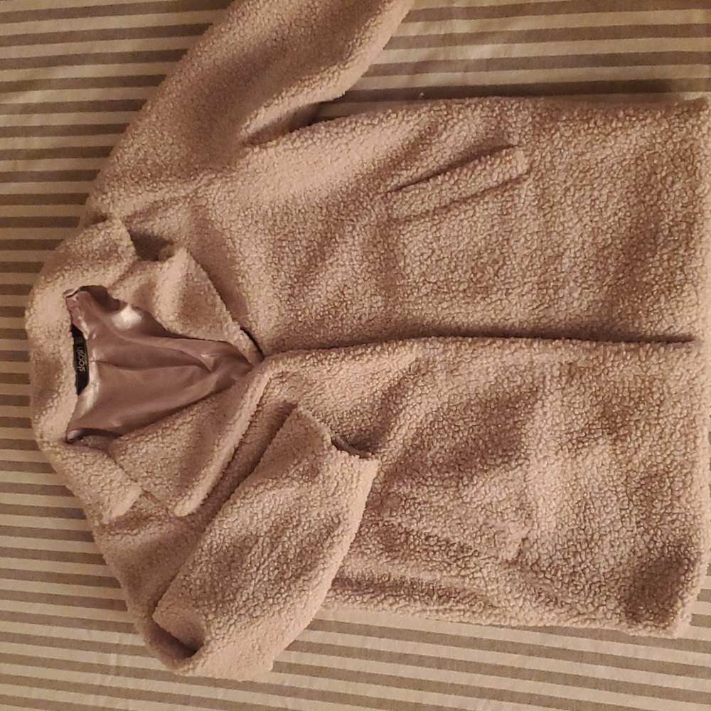 Pink Teddy Jacket - Picture 2 of 3